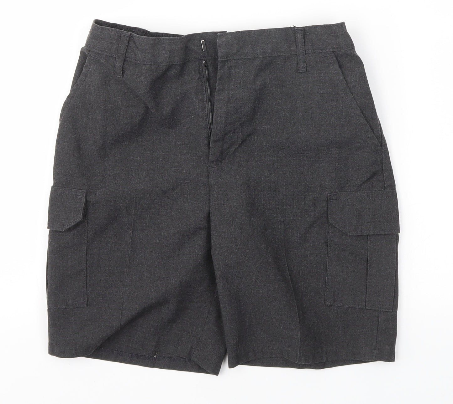 TU Boys Grey   Chino Shorts Size 9 Years - School shorts