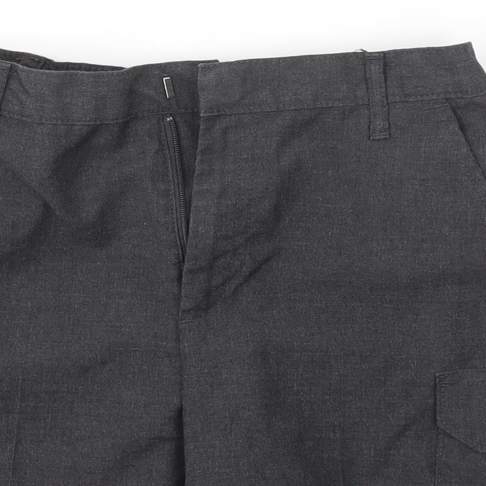 TU Boys Grey   Chino Shorts Size 9 Years - School shorts