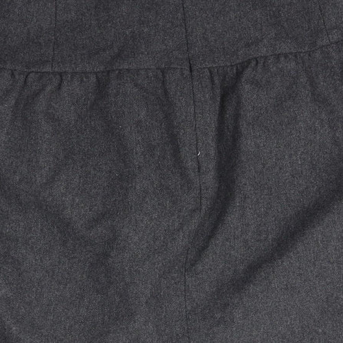 Warehouse Womens Grey   Straight & Pencil Skirt Size 10
