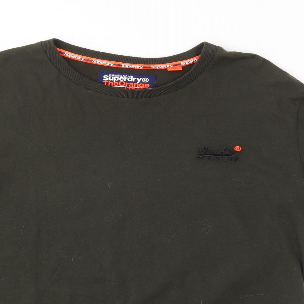 Superdry Mens Green    T-Shirt Size S