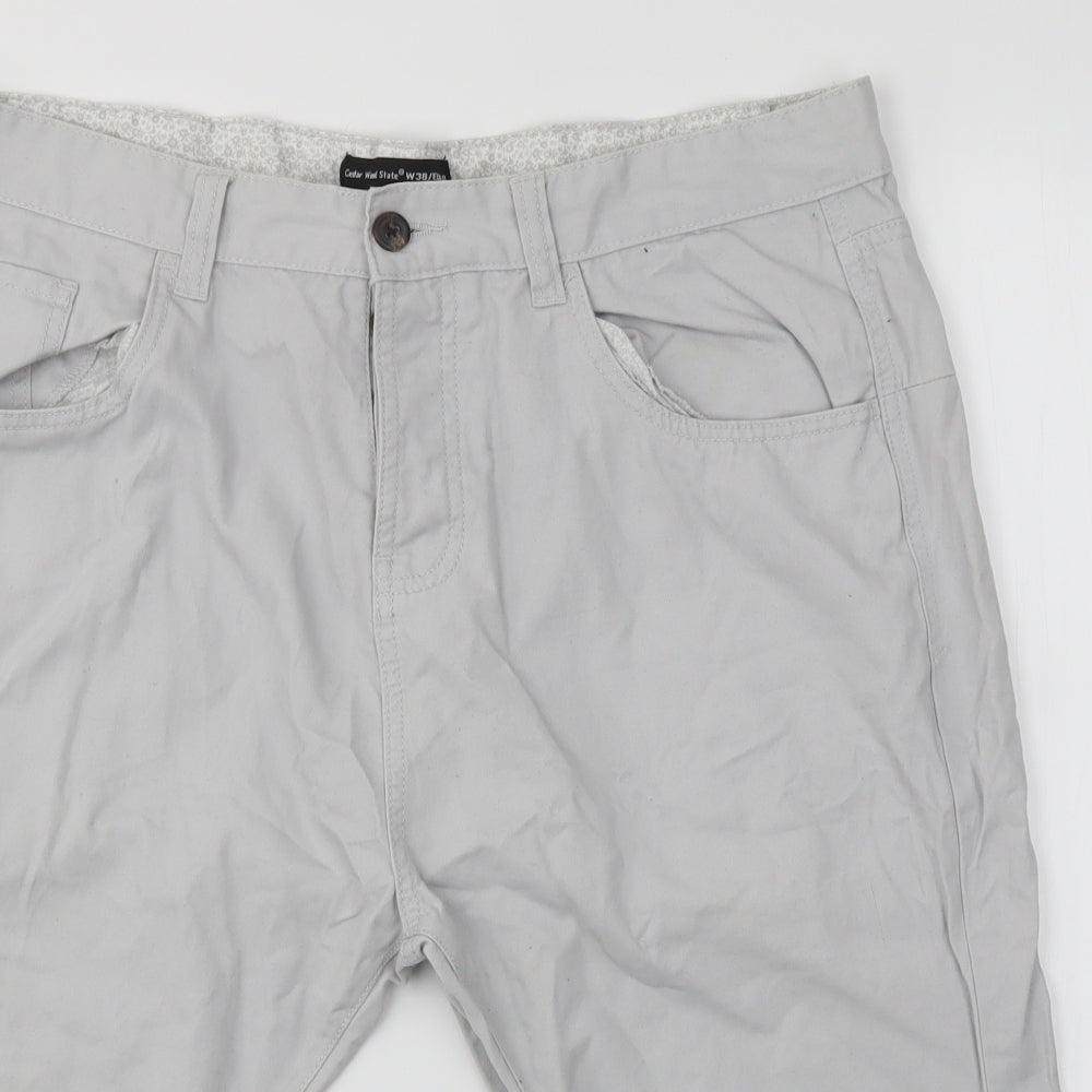 Primark Mens Grey   Chino Shorts Size 38 in