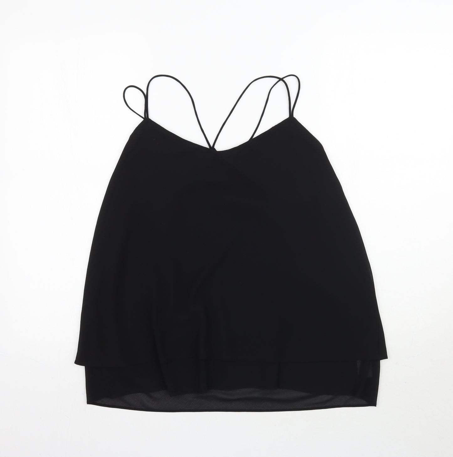 New Look Womens Black   Camisole Blouse Size 16