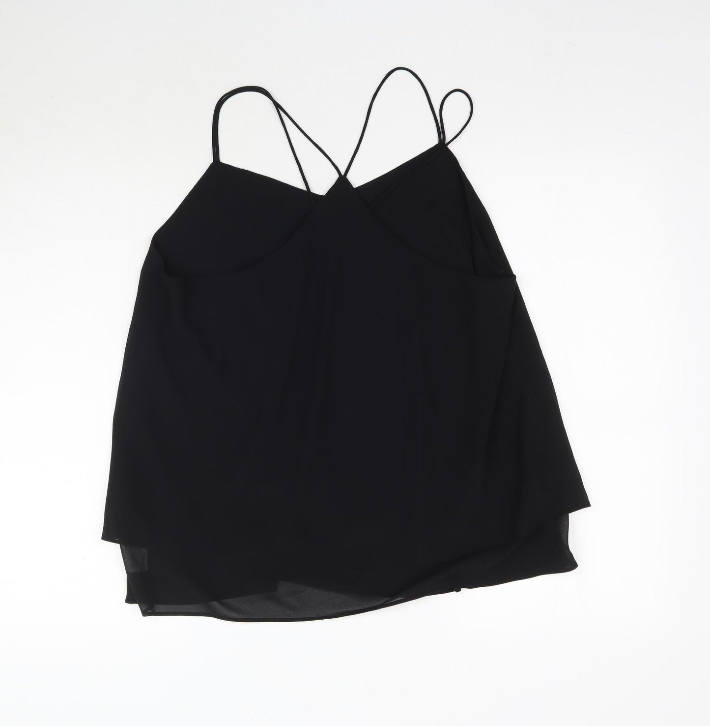 New Look Womens Black   Camisole Blouse Size 16