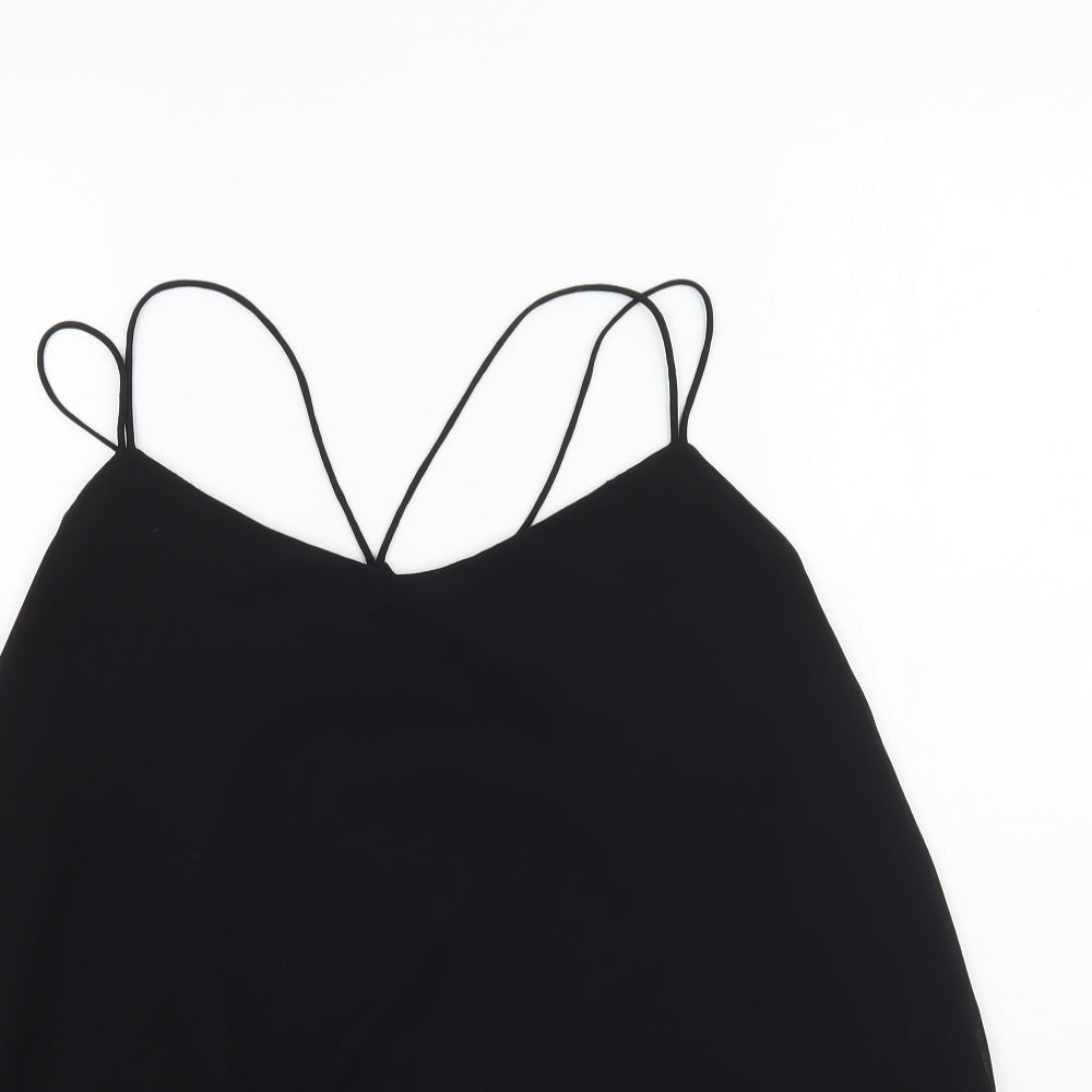 New Look Womens Black   Camisole Blouse Size 16
