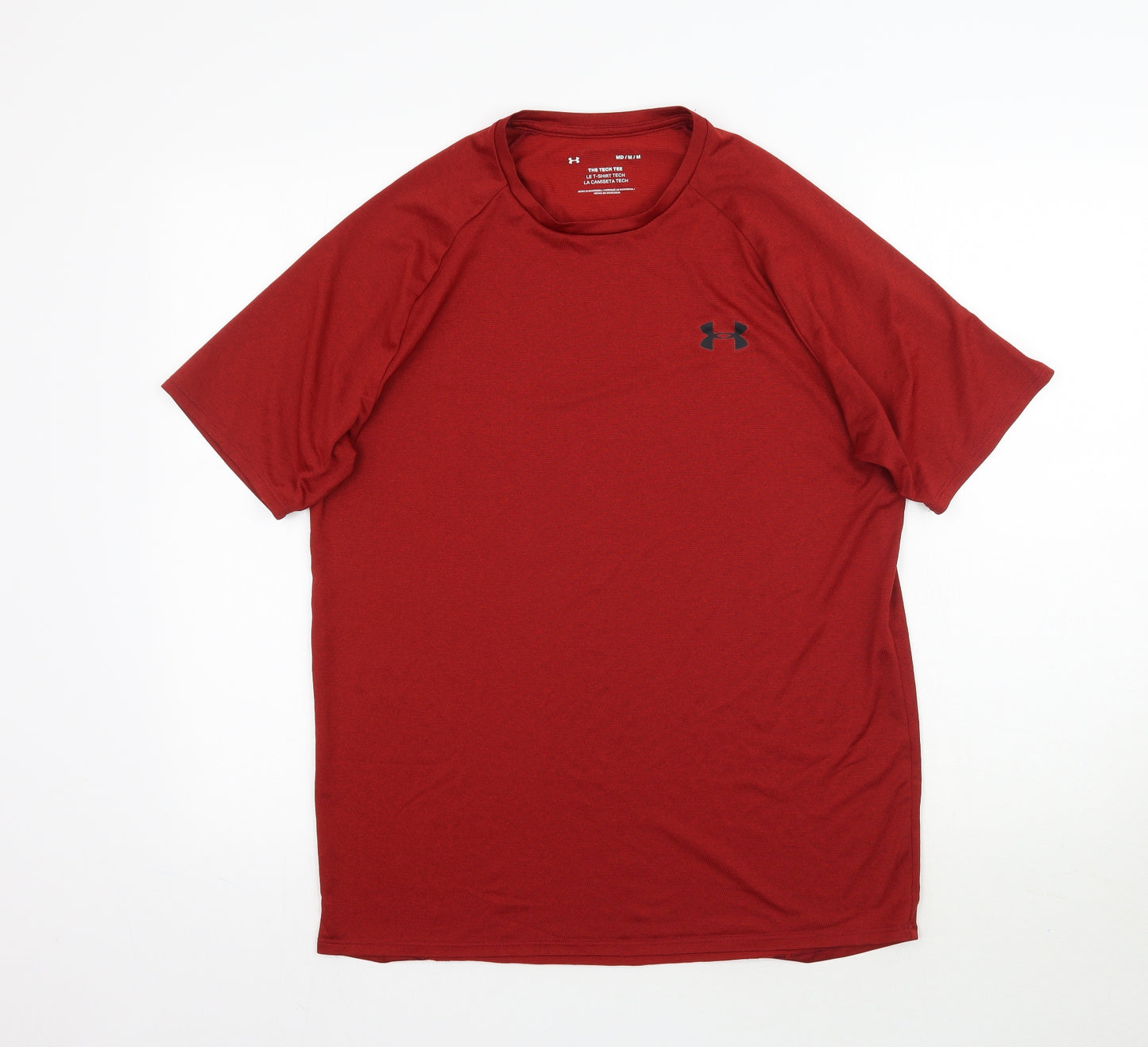 Under armour Mens Red   Basic T-Shirt Size M