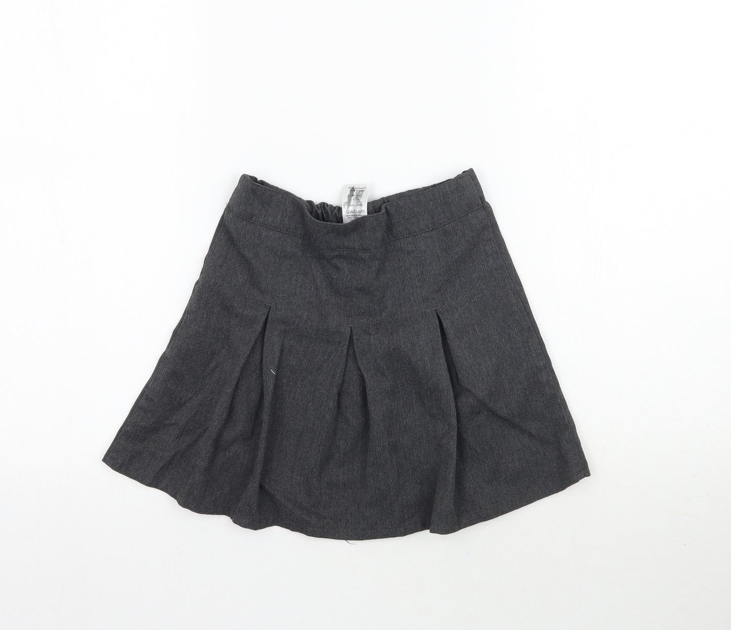 F&F Girls Grey   Pleated Set Size 5-6 Years - School