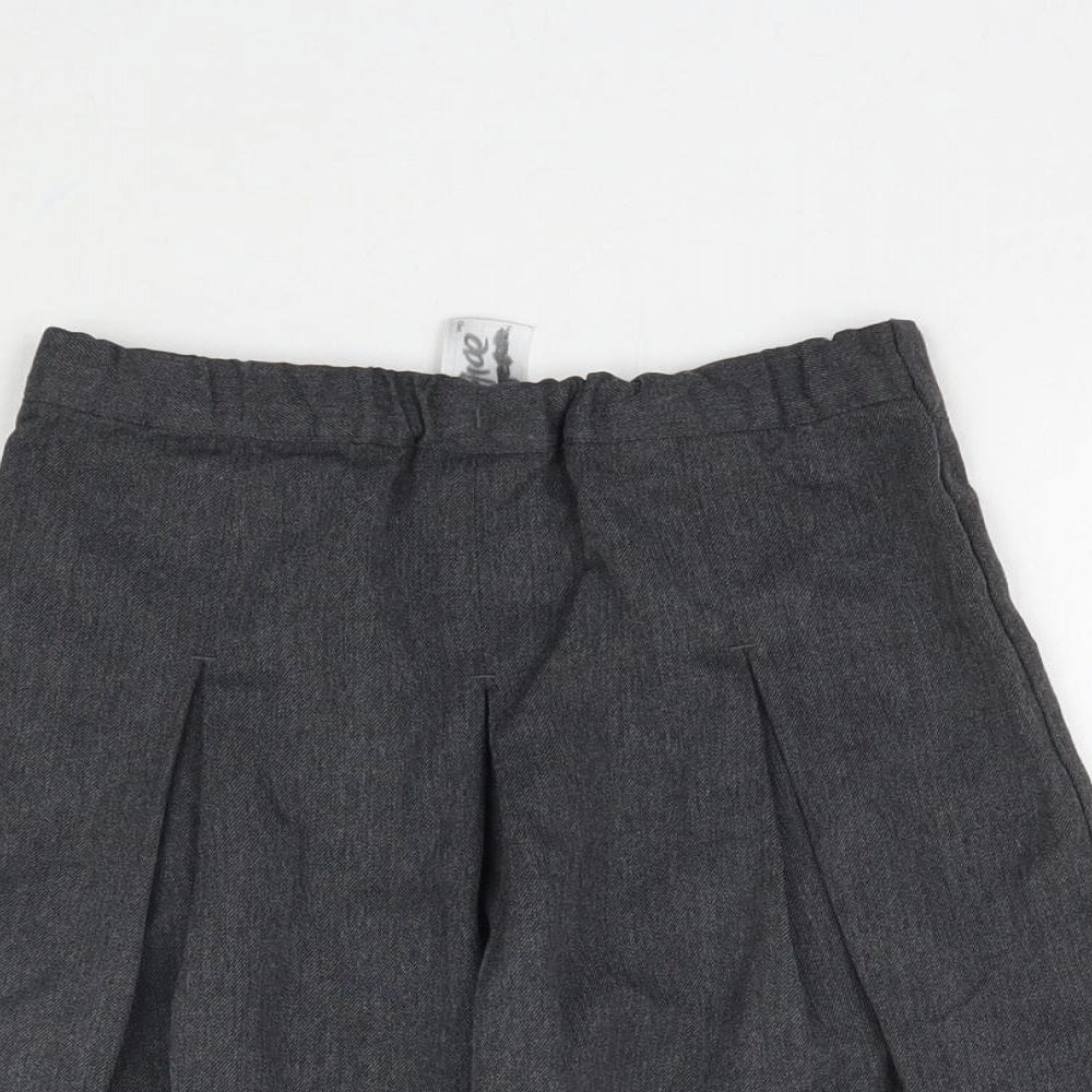 F&F Girls Grey   Pleated Set Size 5-6 Years - School
