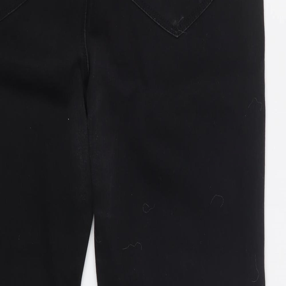 Preworn Womens Black  Denim Jegging Jeans Size 16 L26 in