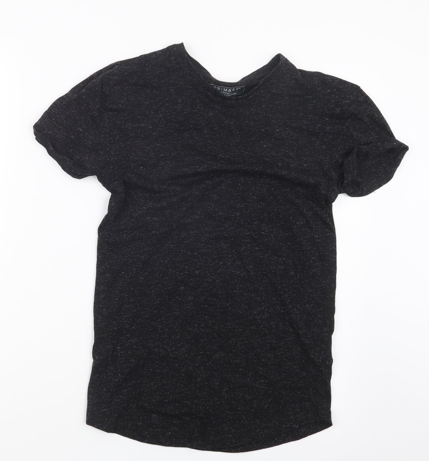 Primark Mens Black    T-Shirt Size XS