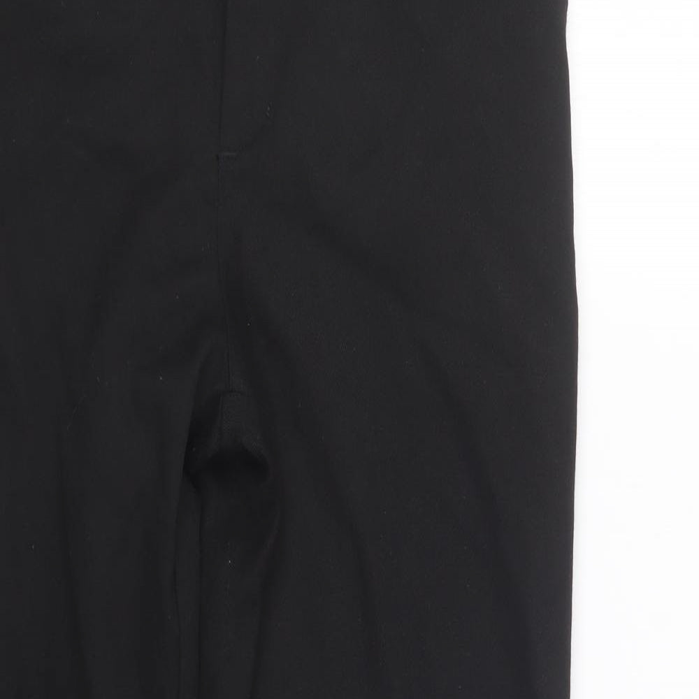 George Boys Black   Cargo Trousers Size 12-13 Years