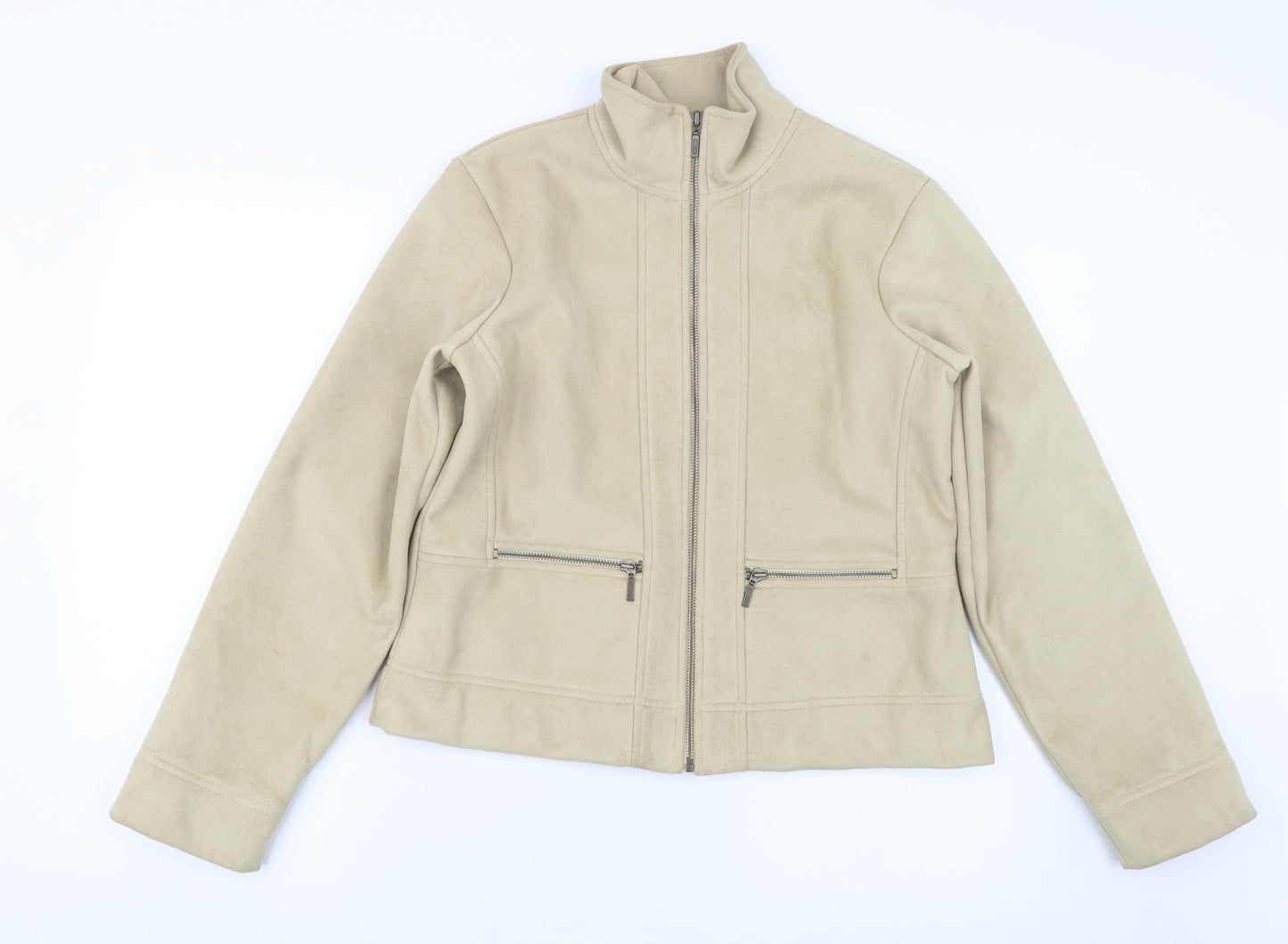 NEXT Womens Beige   Jacket  Size 14