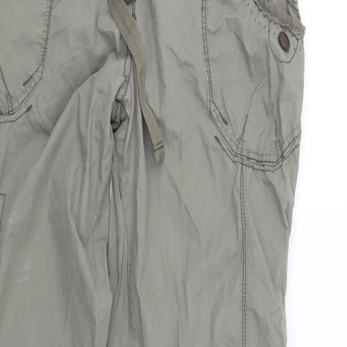 NEXT Womens Green   Cargo Trousers Size 16 L32 in