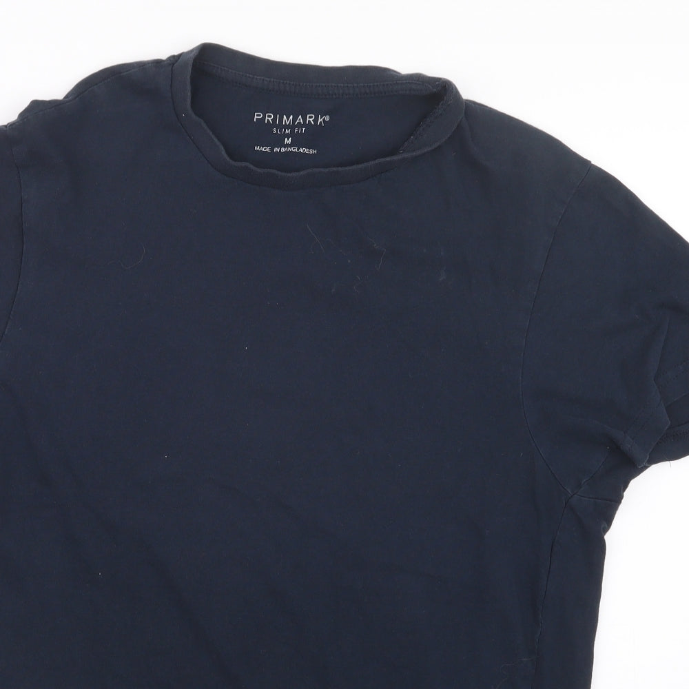 Primark Mens Blue    T-Shirt Size M