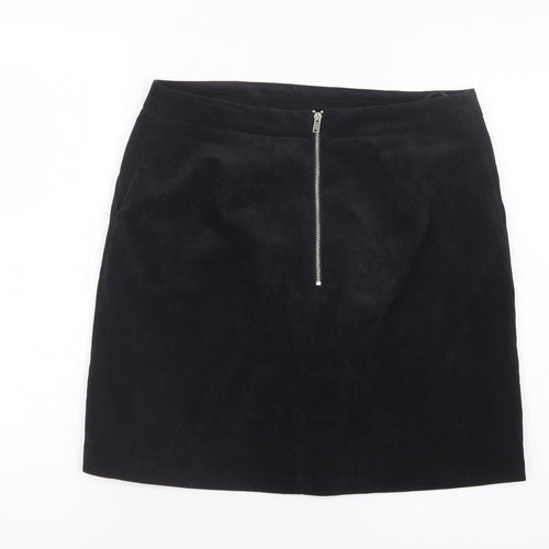 Papaya Womens Black   Straight & Pencil Skirt Size 10
