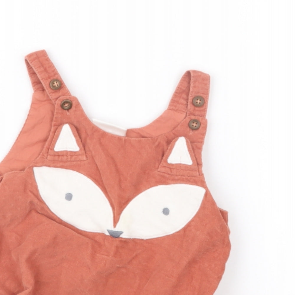 NEXT Girls Orange   T-Shirt Dress  Size 9-12 Months
