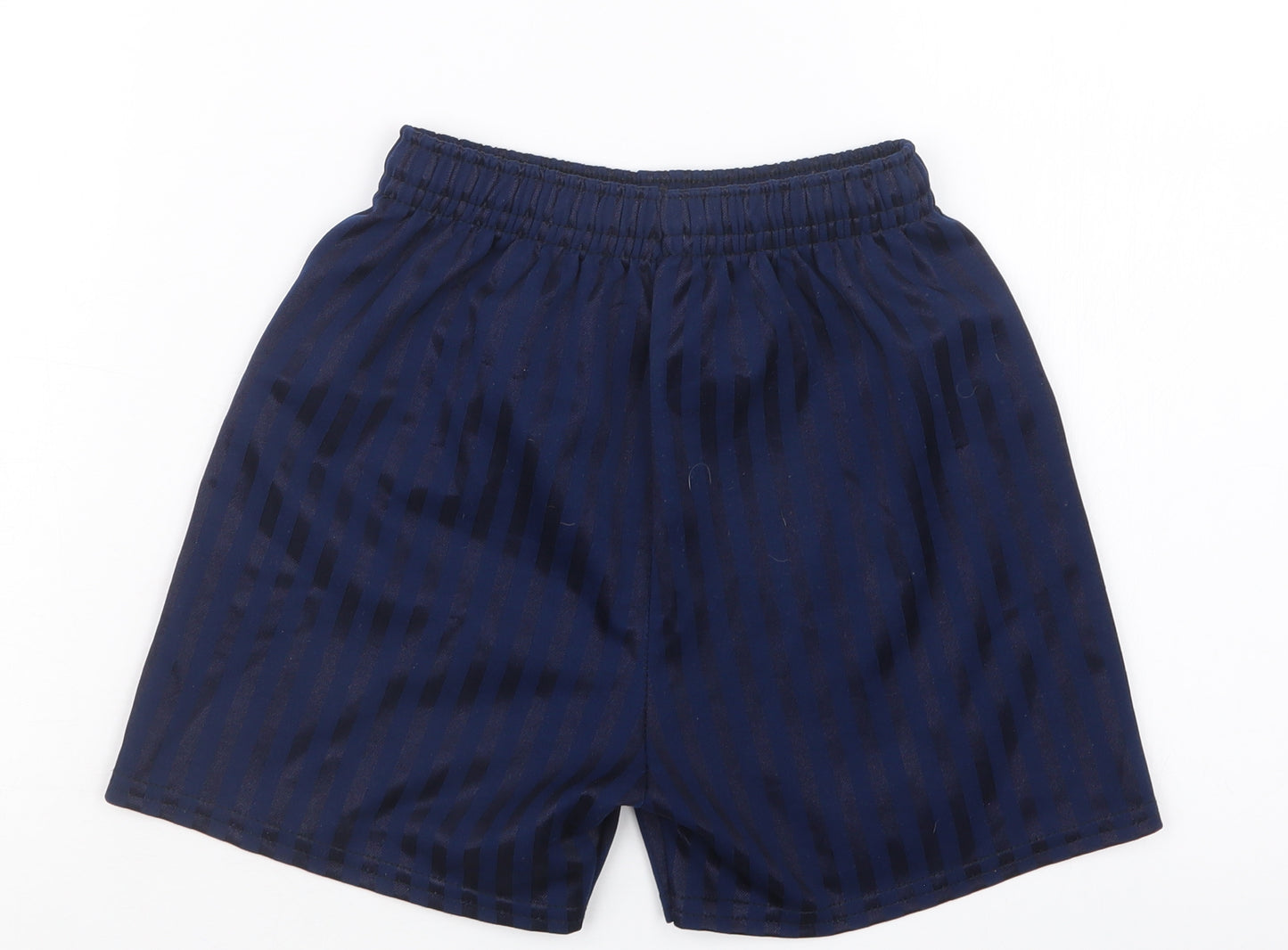 Preworn Girls Blue   Sweat Shorts Size 5-6 Years