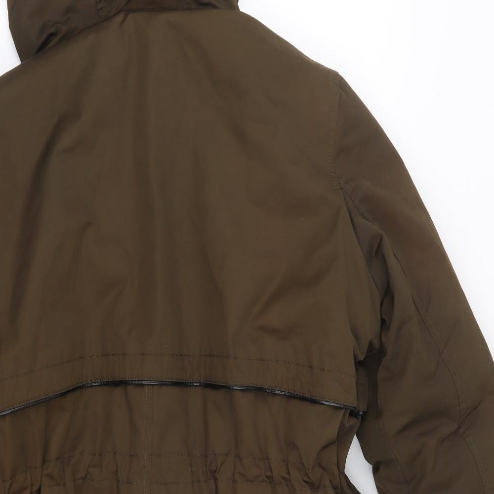 Nutmeg Womens Green   Jacket Coat Size 14