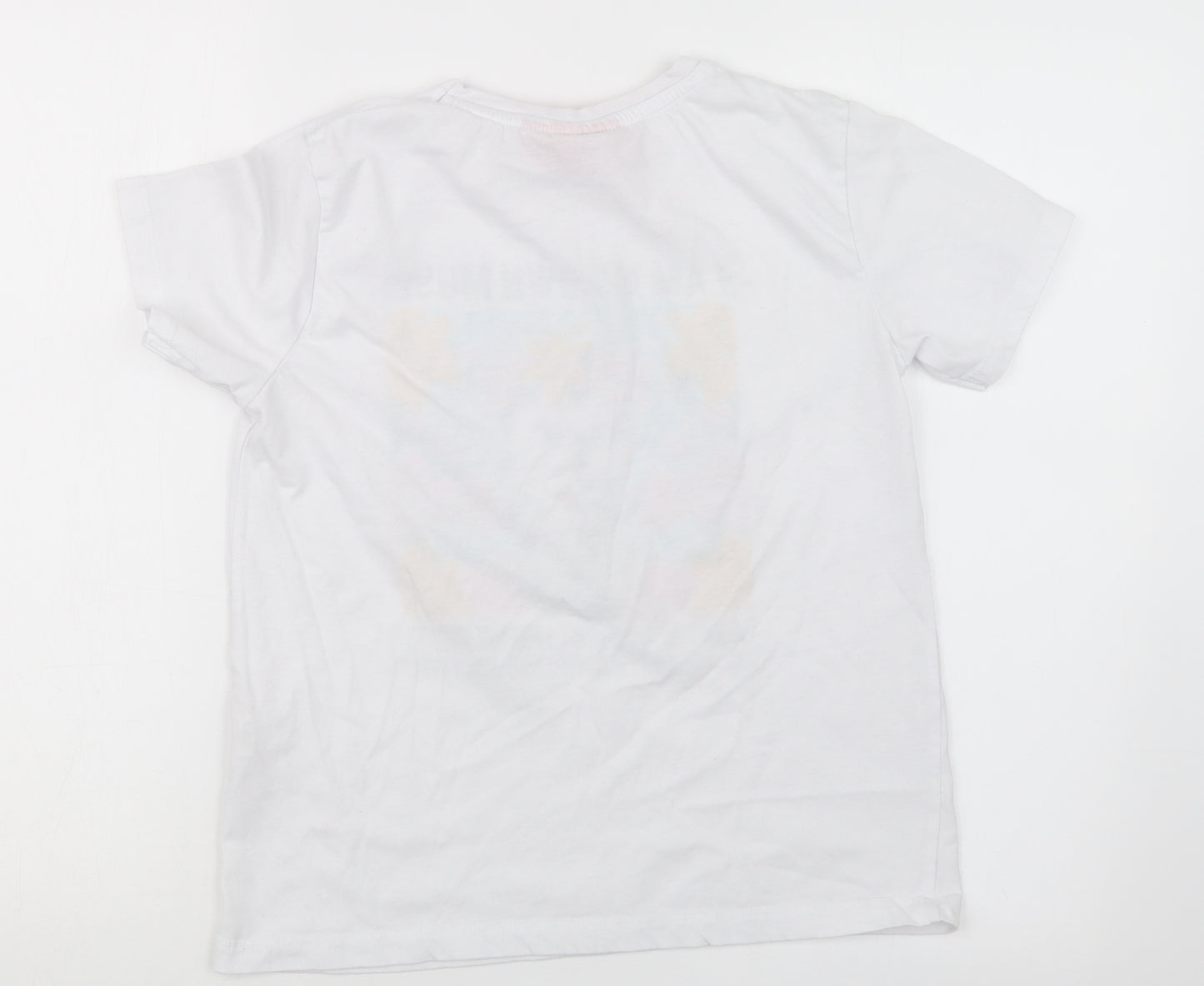 Primark Womens White   Basic T-Shirt Size 6