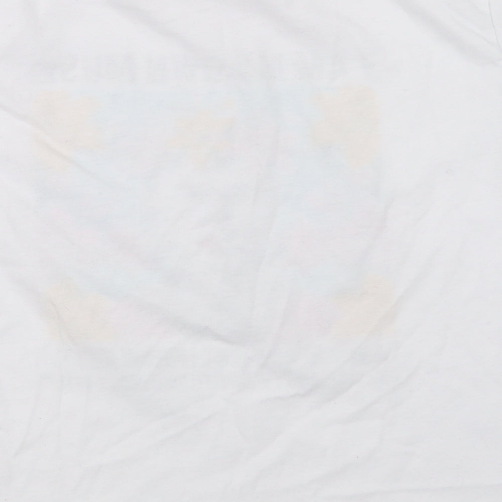 Primark Womens White   Basic T-Shirt Size 6