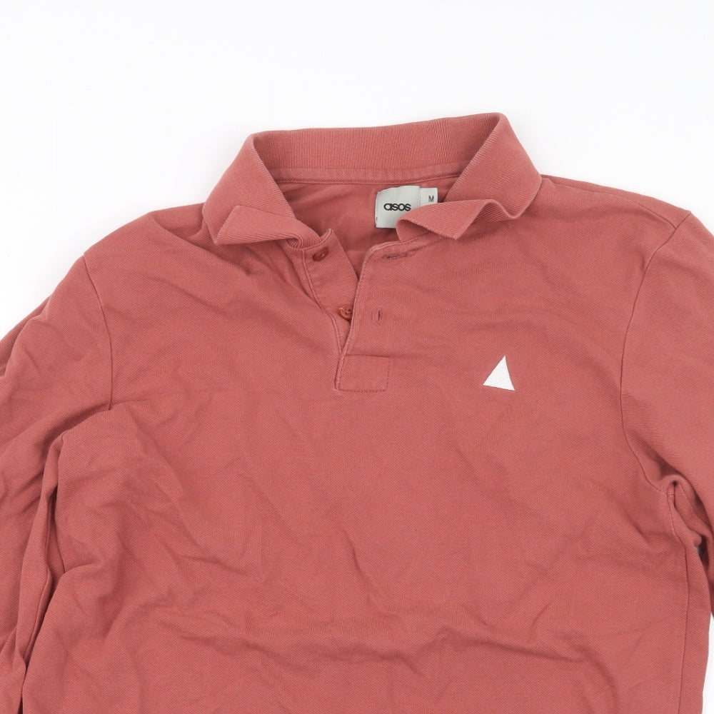 ASOS Mens Pink    Polo Size M