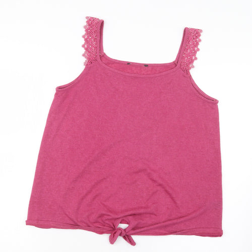 George Womens Pink   Basic Tank Size 14