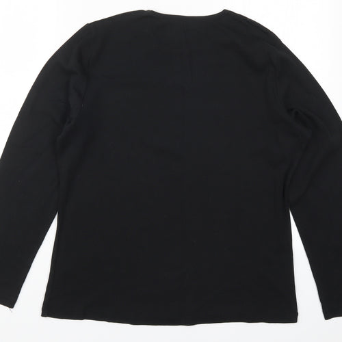 TU Womens Black   Basic T-Shirt Size 20