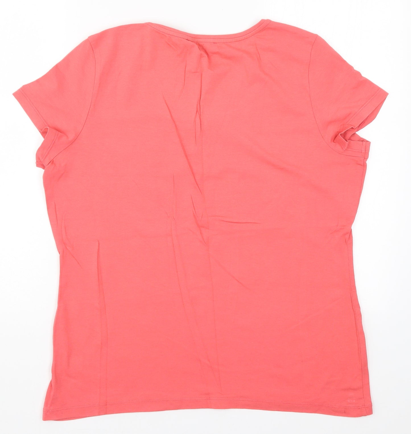 TU Womens Pink   Basic T-Shirt Size 20