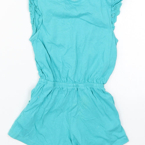 Mothercare Girls Blue   Romper One-Piece Size 18-24 Months