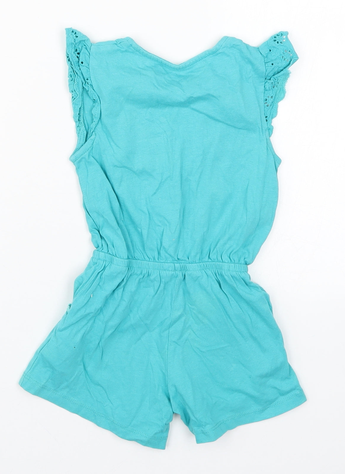 Mothercare Girls Blue   Romper One-Piece Size 18-24 Months