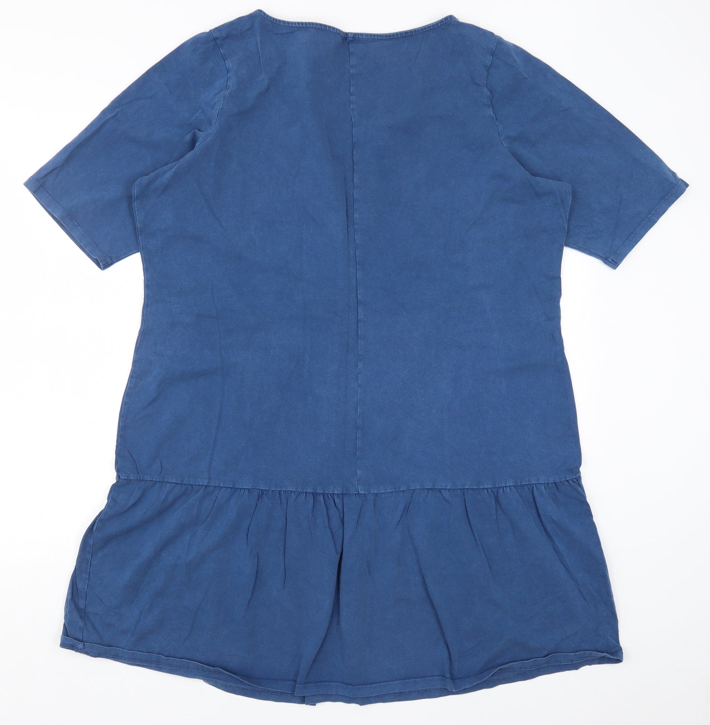 George Womens Blue   T-Shirt Dress  Size 20