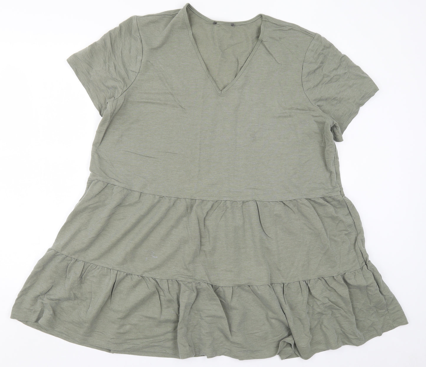 Primark Womens Green   Basic T-Shirt Size 20