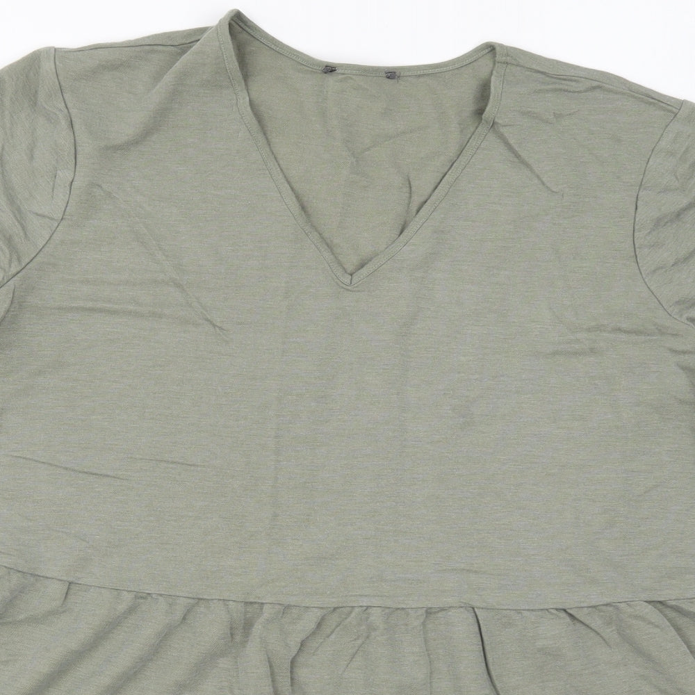 Primark Womens Green   Basic T-Shirt Size 20