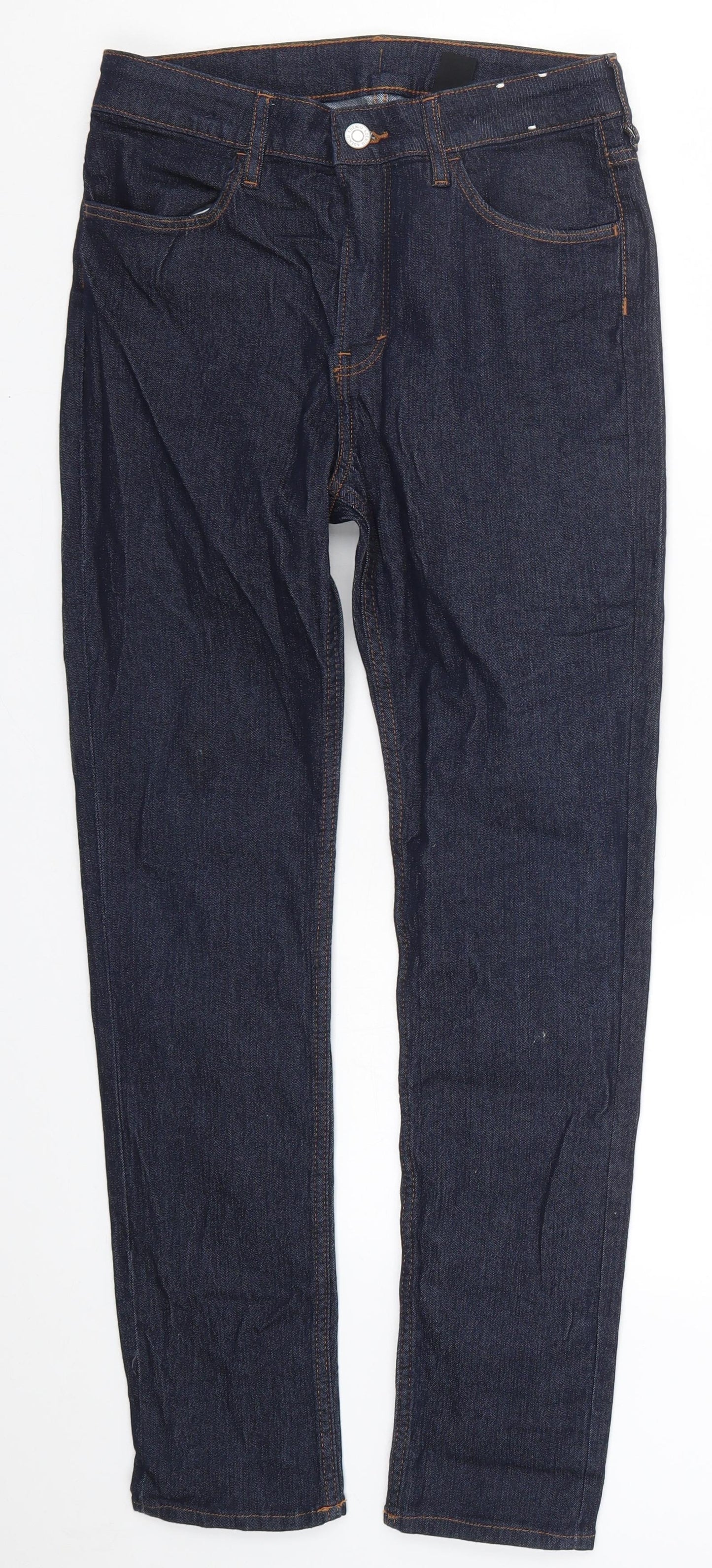 H&M Boys Blue  Denim Skinny Jeans Size 13-14 Years