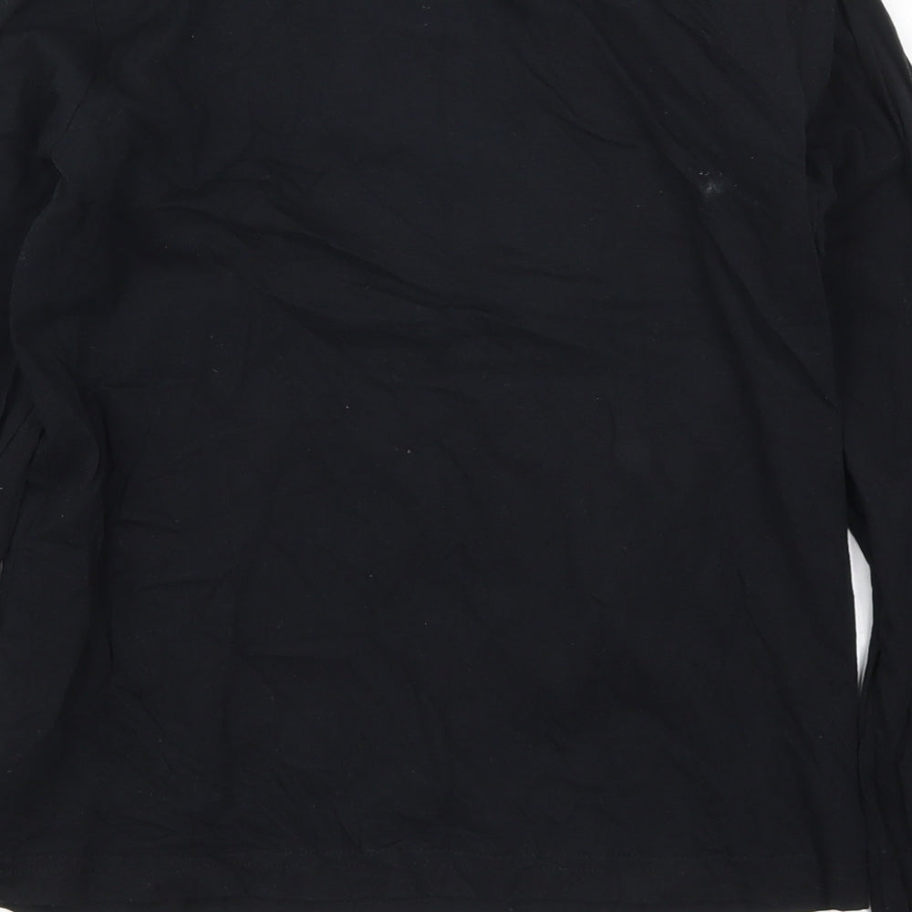 Primark Boys Black   Basic T-Shirt Size 12-13 Years  - 56 Brklyn State Div