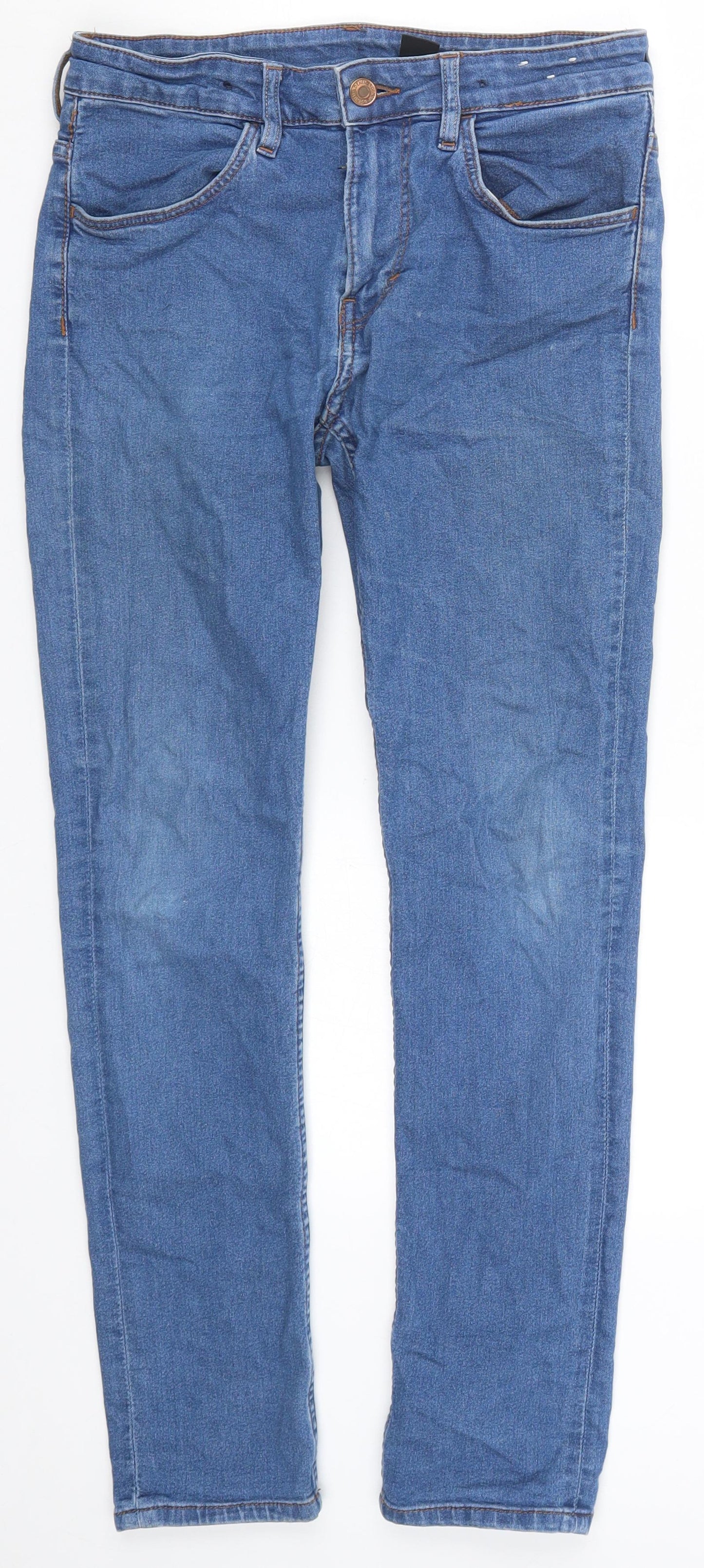 H&M Boys Blue  Denim Skinny Jeans Size 13 Years