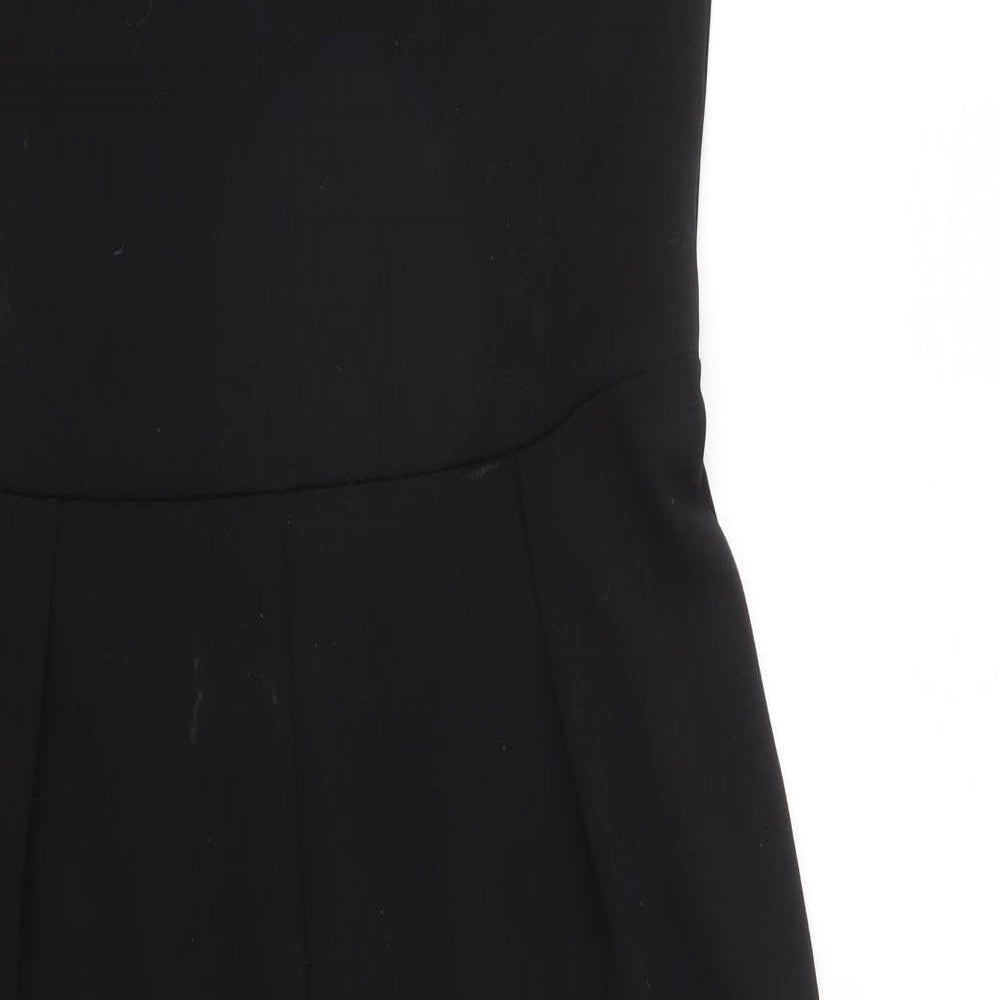 Jane Norman Womens Black   Jumpsuit One-Piece Size 12 L21 in