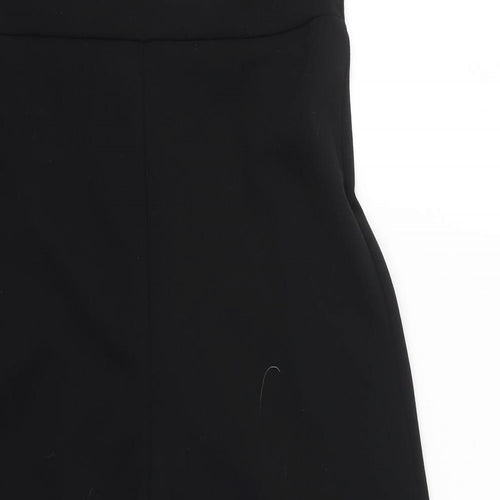 Jane Norman Womens Black   Jumpsuit One-Piece Size 12 L21 in