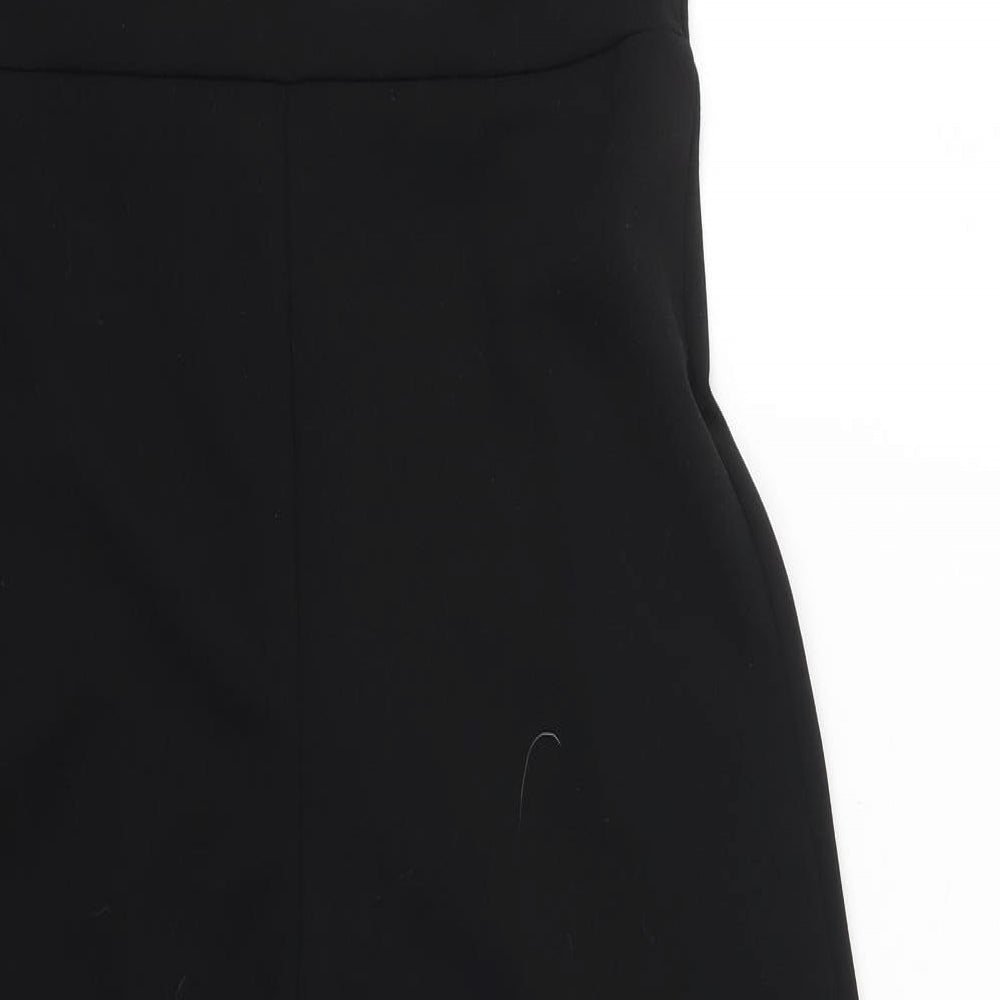 Jane Norman Womens Black   Jumpsuit One-Piece Size 12 L21 in