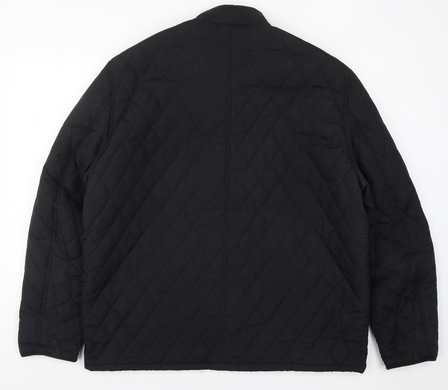 Matalan Mens Black   Quilted Coat Size 2XL