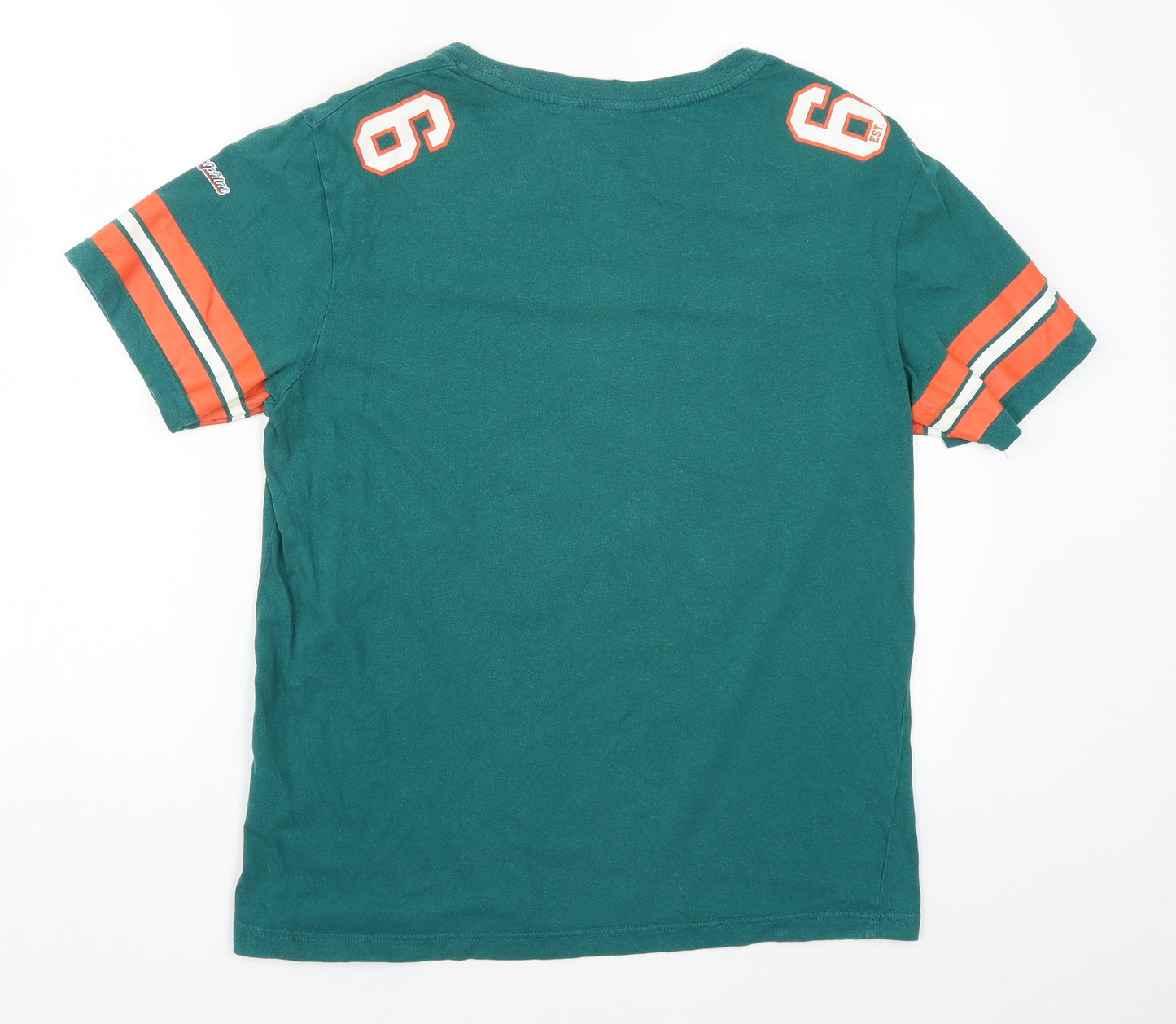 NFL Mens Green    T-Shirt Size L  - Dolphins
