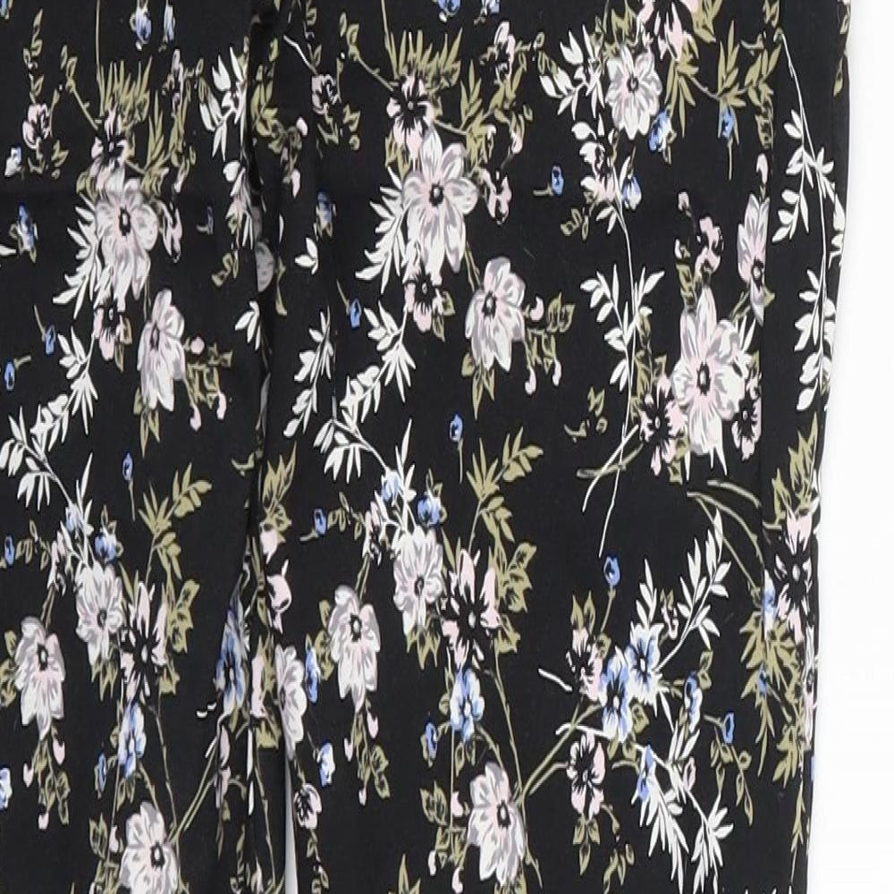 Atmosphere Womens Multicoloured Floral  Carrot Leggings Size 14 L27.5 in