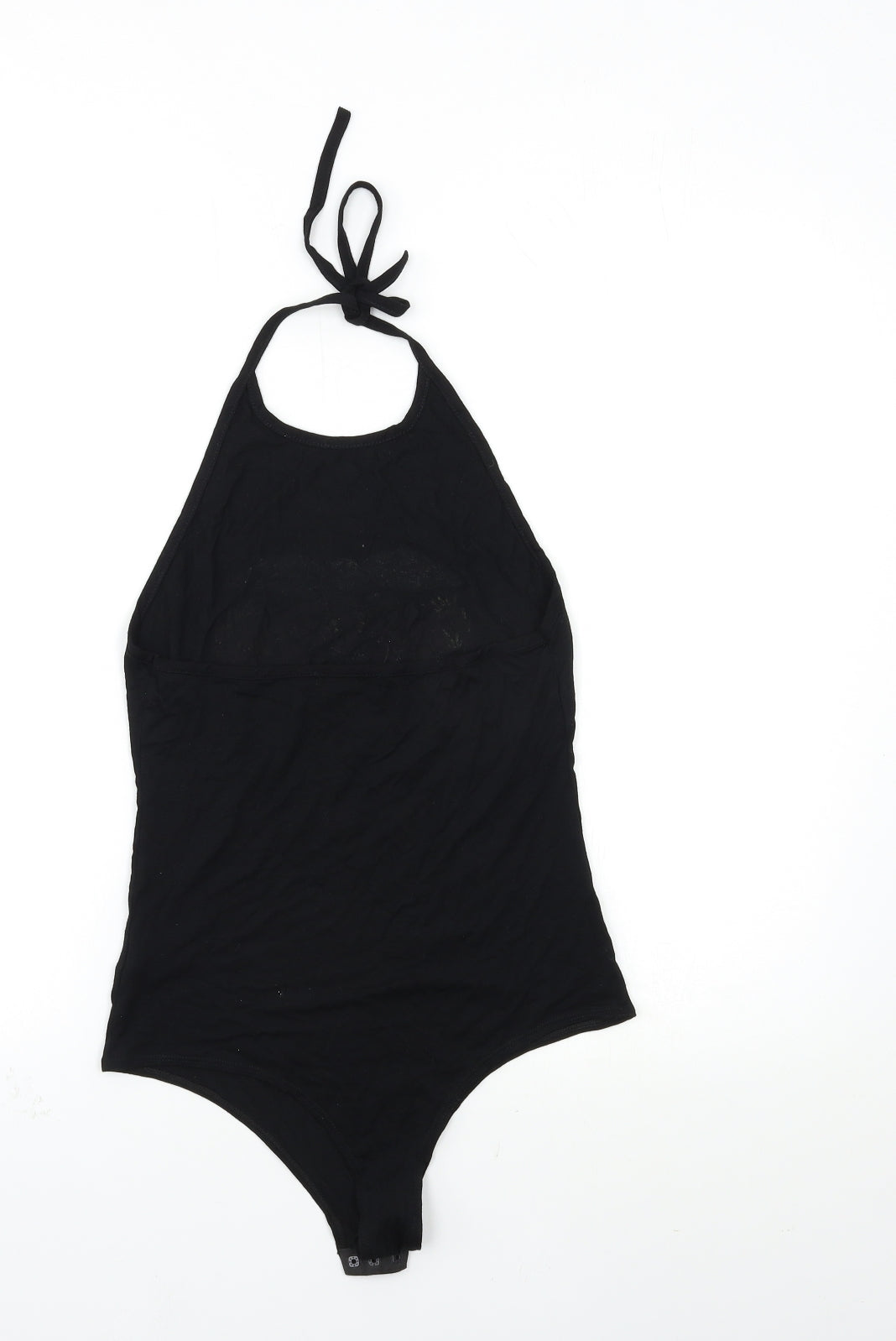 PRETTYLITTLETHING Womens Black Geometric  Basic Tank Size 8