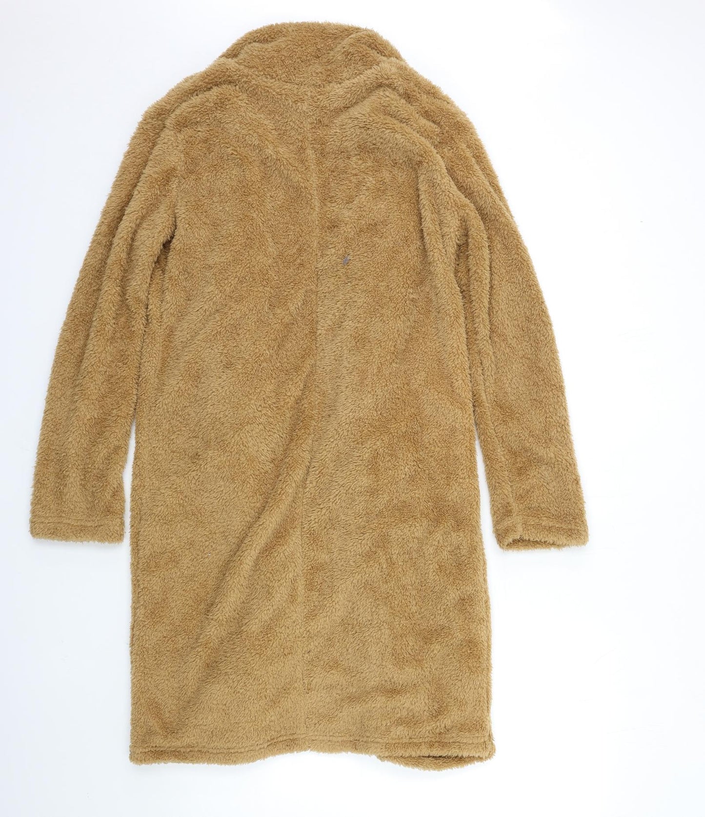 Preworn Womens Brown  Fleece Cardigan Jumper Size S