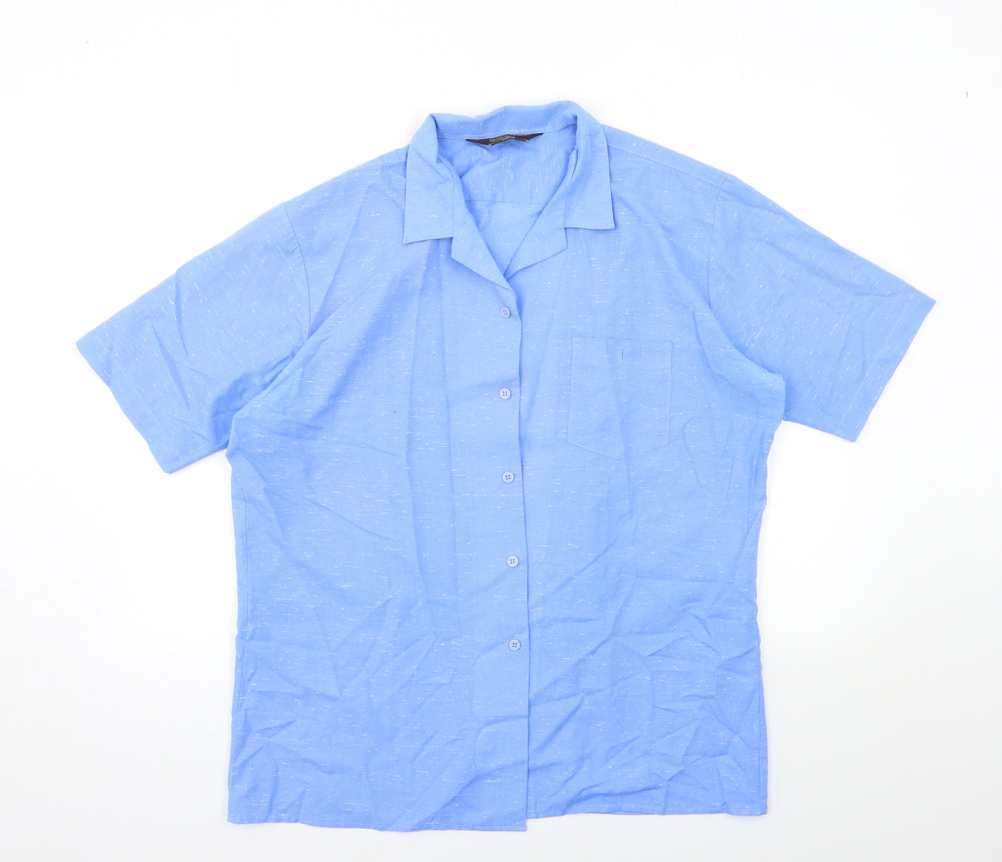 BHS Mens Blue    Dress Shirt Size L