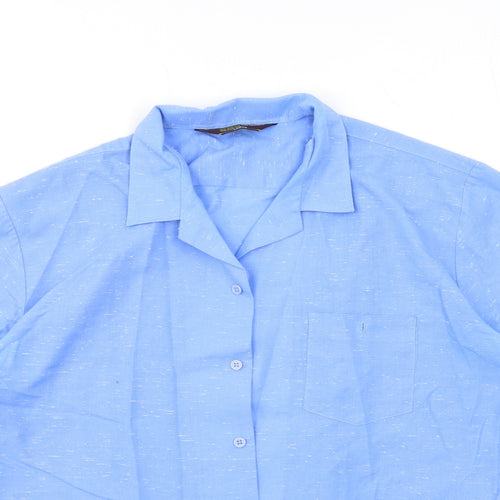BHS Mens Blue    Dress Shirt Size L