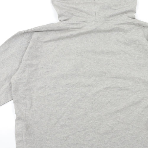 John Lewis Mens Grey   Pullover Hoodie Size S