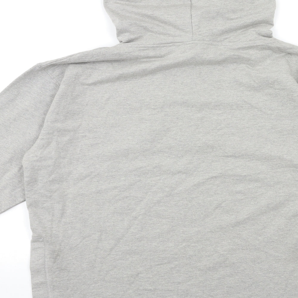 John Lewis Mens Grey   Pullover Hoodie Size S