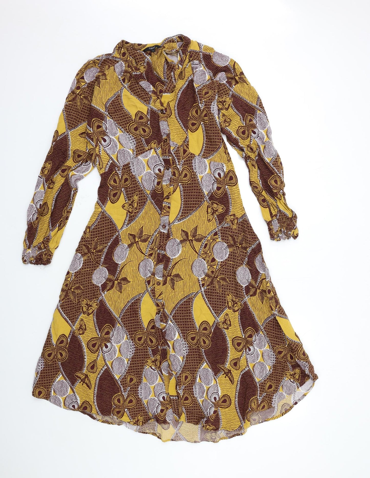NEXT Womens Brown   A-Line  Size 12