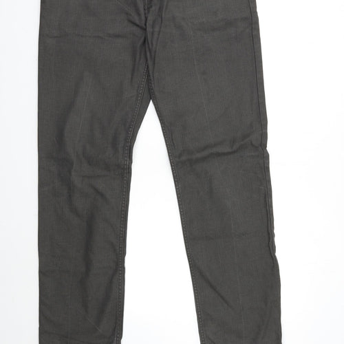 NEXT Mens Green  Denim Straight Jeans Size 36 in L33 in