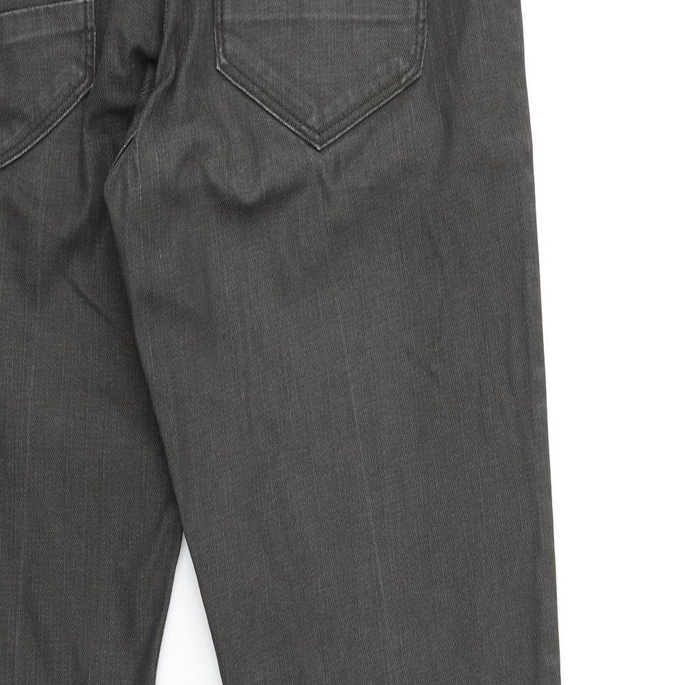 NEXT Mens Green  Denim Straight Jeans Size 36 in L33 in